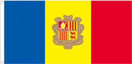 Go Go Gadget - Vlag Andorra - 90x150cm