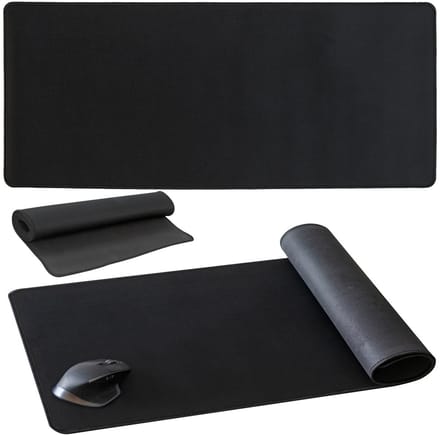 Extra Grote Muismat - 90x40cm - Antislip Desk Pad met Microtextuur en Gestikte Randen