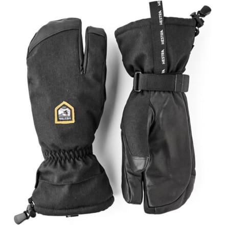 HESTRA - czone moutain 3 finger - Ski wanten heren - Zwart