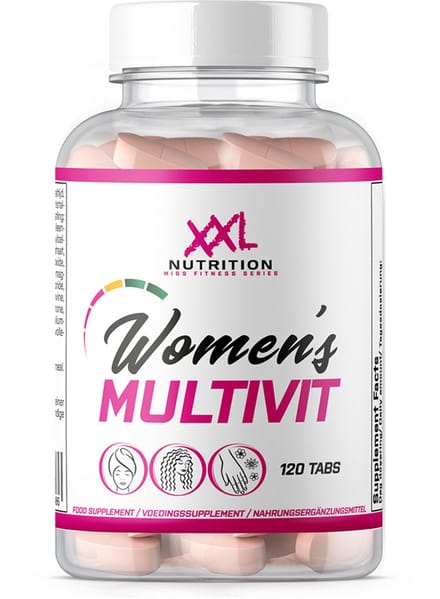 XXL Nutrition - Women's Multivit - Vitaminen & Mineralen - 120 Tabletten