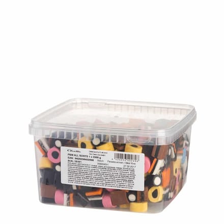 Cloetta Engelse Drop - 1 x 2 kilo