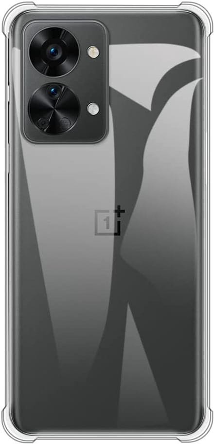 OnePlus Nord 2T Hoesje Schokbestendig en Dun TPU Transparant