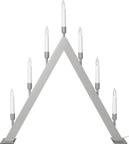 Star Trading kaarsenboog 'Vind', 7 lichtpunten, hout, beige