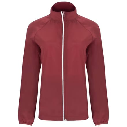 Roly Dames/Dames Glasgow Packaway Slim Windjack (Bourgondië)