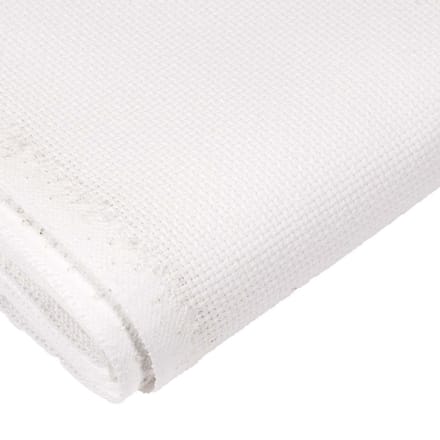 Aida borduurstof 18 count wit - coupon van 30 x 30 cm