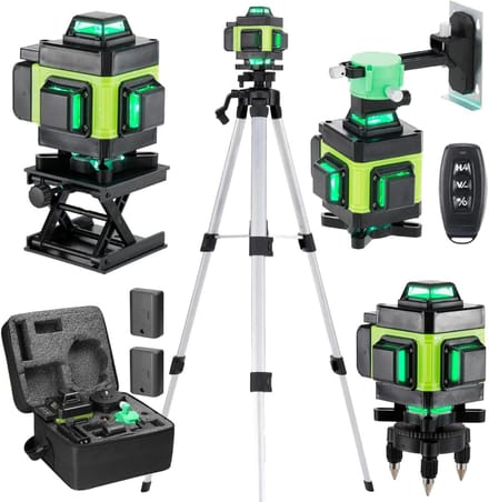 Kruislijnlaser - Bouwlaser - Lijnlaser met Statief
