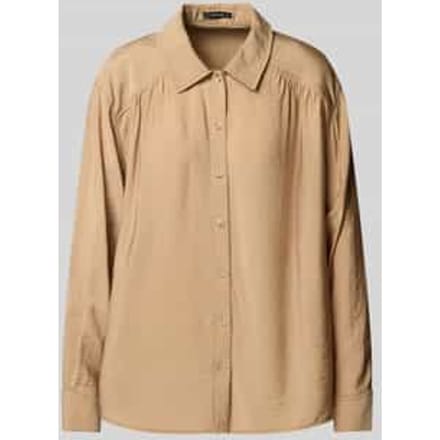 Regular fit overhemdblouse met doorknoopsluiting, model 'Famiga'