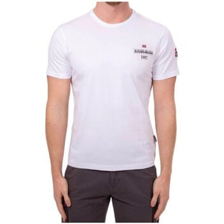 T-shirt Korte Mouw Napapijri T-shirts-Mannen