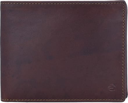 Esquire Leren portemonnee Dallas Wallet Horizontal Brown bruine