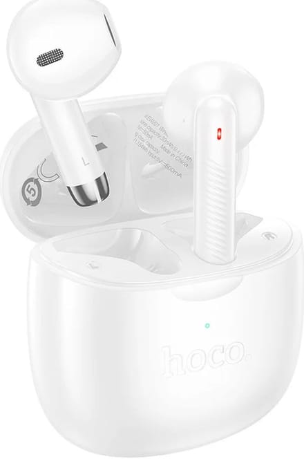 Hoco Draadloze Oortjes Bluetooth Half In-Ear Met Microfoon Wit