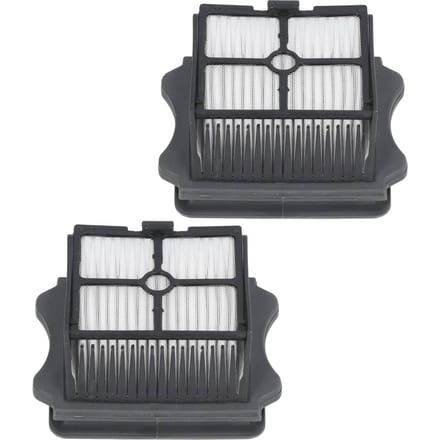 2 stuks Vervangingsschrobfilters Efficiënte Reiniging Vloerreiniger Kernfilter voor TINECO wit