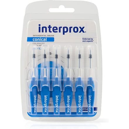 Interprox Premium Conical - Blauw - PHD 1,7 mm - 6 Ragers