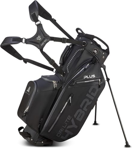 Big Max Dri Lite Hybrid Plus - Waterwerende Golftas - Standbag - Zwart