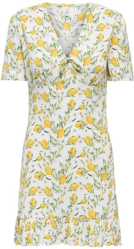 ONLY - ONLMOLLY S/S V-NECK DRESS JRS NOOS Dames Jurk