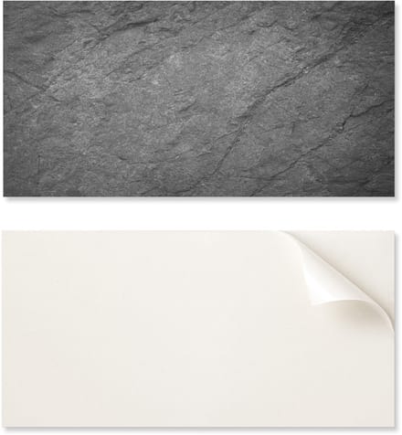 Set zelfklevende PVC-tegels met natuursteenstructuur 10x40x20 cm