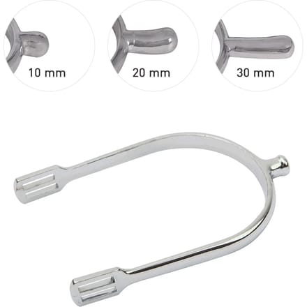 Spurs with Straps men 20 mm