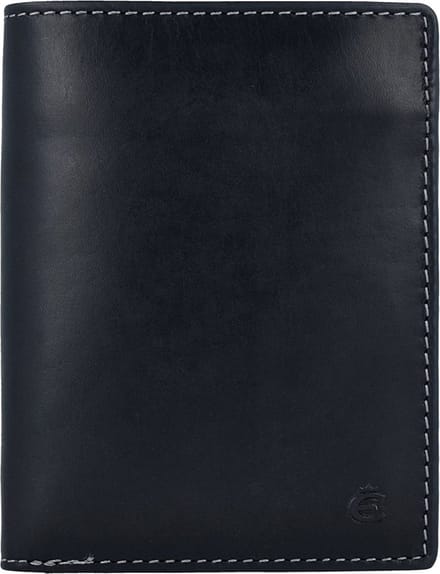 Esquire Esquire Dallas Portemonnee Leer 9 cm - Jongens - Staand formaat - schwarz