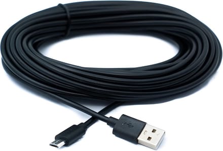 USB 2.0 kabel 10 m Micro B naar type A - Oplaadkabel voor smartphones en tablets