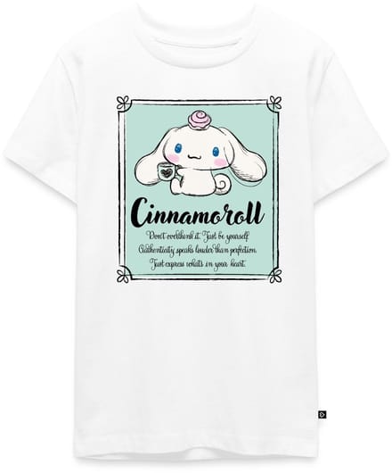 Cinnamoroll Don't Overthink It. Just Be Yourself Premium T-Shirt Tiener