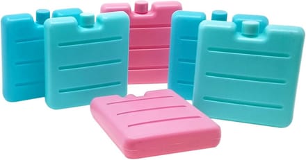 Set van 6 Mini Koelelementen voor Koeltas en Lunchtrommel