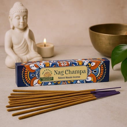 7x Nag Champa Masala Geurstokjes Namaste Mandala
