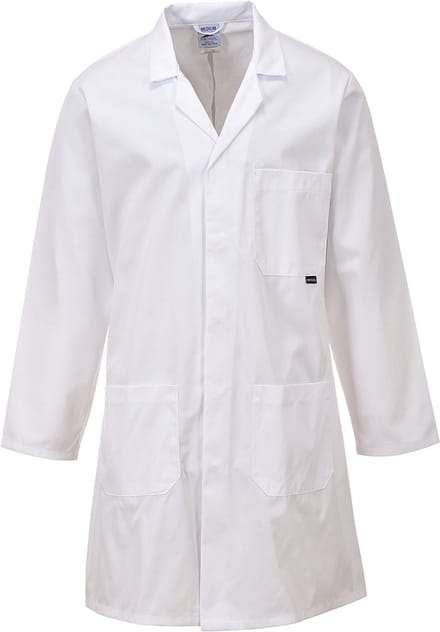 Portwest Standaard Stof- of labojas C852 - Wit - 4XL
