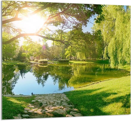 TMK ArtDeko - Snijplank - 65x60 cm - Gehard Glas - Decoratieve Print