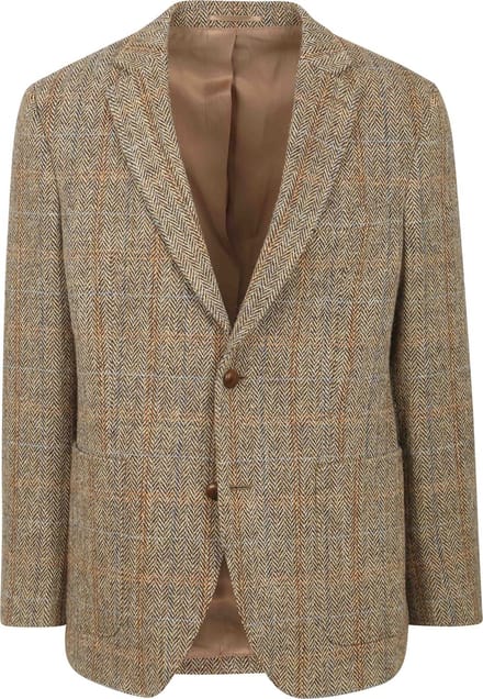 Steppin' Out Colbert Harris Tweed Beige - Maat 58 - Heren blazer