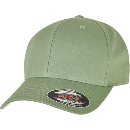 Flexfit - Wooly Combed darkleafgreen Baseball pet - XXL - Groen