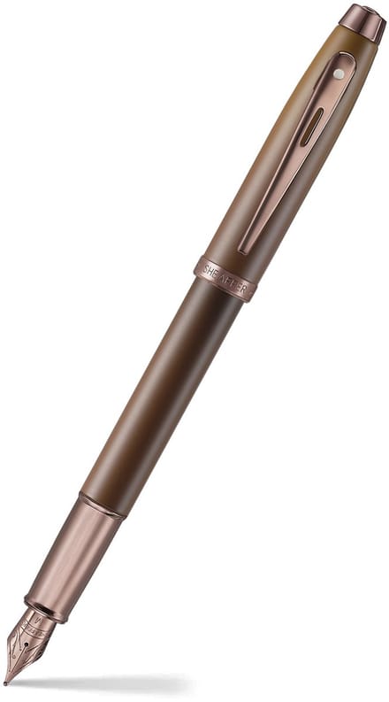 Sheaffer vulpen - 100 E9374 - M - Coffee edition