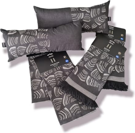 Cadeauset Rento pino - sauna textiel | zwart