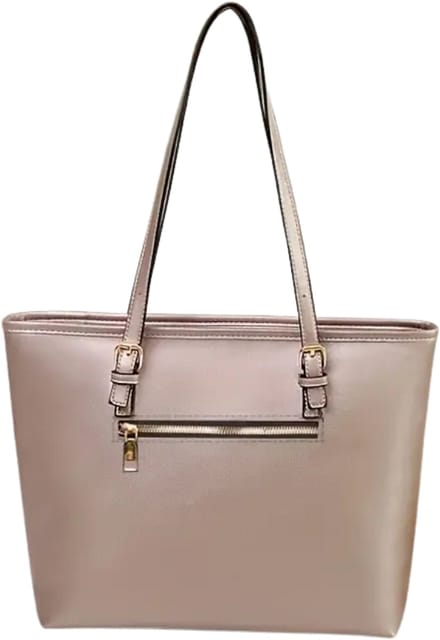 Livano Handtas Dames - Schoudertas - School - Shopper - Schooltas - Werktas - Glans