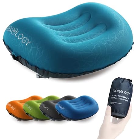 Ergonomisch inflatable kussen voor camping en reizen