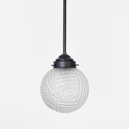 Hanglamp Nouveau Romance Geëtst Moonlight - Art Deco Trade