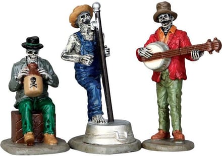 Lemax - Jeeperscreeper's Jugband -  Set Of 3