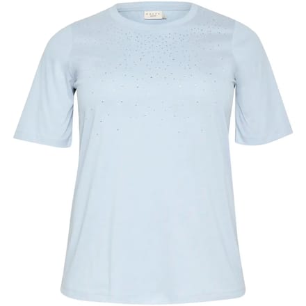 Dames-T-shirt KAFFE Curve Merisa