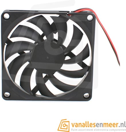 12v 8010 Cooling fan 80x80x10 2Pin