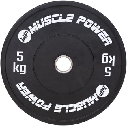 MP3026 Ol High black Bumper plate 5 kg