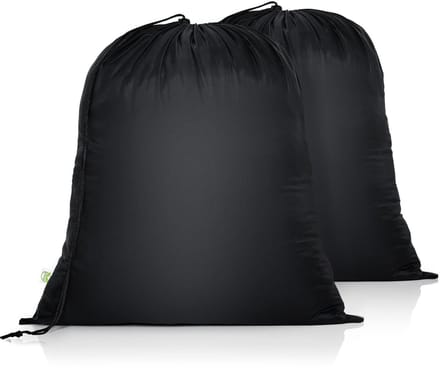 Dailygoods - Trekkoord Waszakken 2 Pack - 20 x 24 inch Herbruikbare Vuile Kleding Organizer
