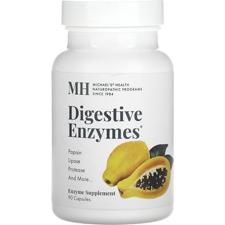 Michael's Naturopathisch, Spijsverteringsenzymen, 90 Capsules