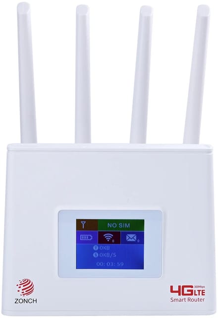 ZONCH B730 CPE WiFi Router With Screen White
