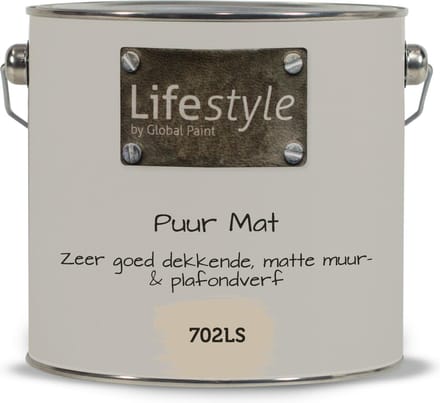 Lifestyle Essentials Puur mat | 702LS | 2,5 liter | Goed dekkende muurverf