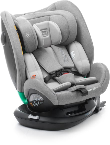 Siege auto - BABYAUTO - Odeas - Groupe 0/1/2/3 - I-Size - 40/150 cm - Top tether - Pivotant 360° - Anthracite