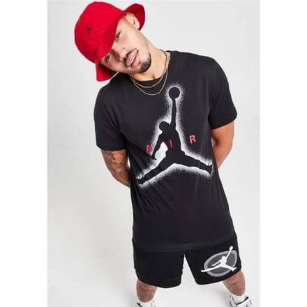 Nike Air Jordan groot grafisch heren-T-shirt in zwart