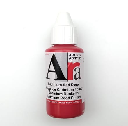 Acrylverf Ara 100ml - Cadmium Rood Donker - E23