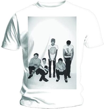 Bring Me The Horizon - Group Shot Heren T-shirt - S - Wit