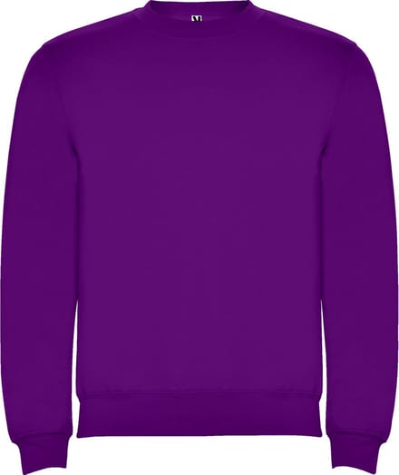Paarse unisex OEKO TEX sweater Classica merk Roly maat M