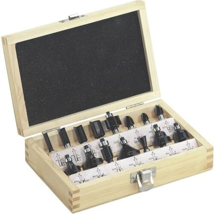 Metabo 631039000 Frezenassortiment Promotion, 15-delig