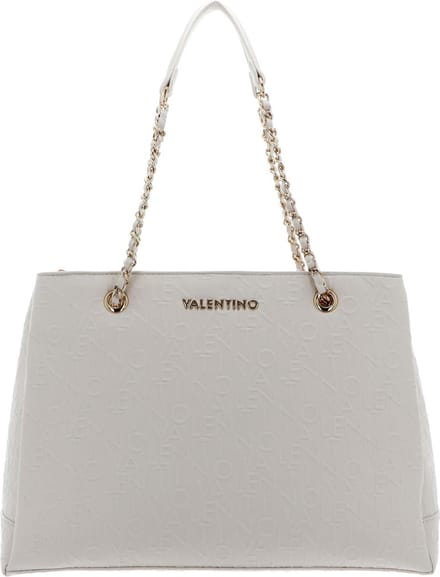 VALENTINO Shopper Schoudertas Relax Shopping Bag Ecru Crème