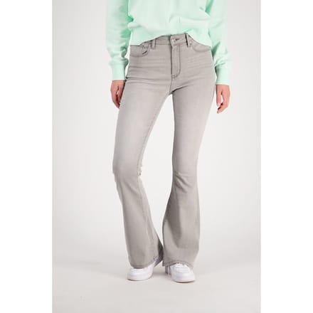 RAIZZED Sunrise Jeans Light Grey Stone Maat: W24L34 | Flared Jeans Outlet | Dames | Ecru